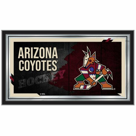 HOLLAND BAR STOOL CO Arizona Coyotes 15" x 26" Hockey Collector Mirror by Holland Bar Stool Company MColAriCoy